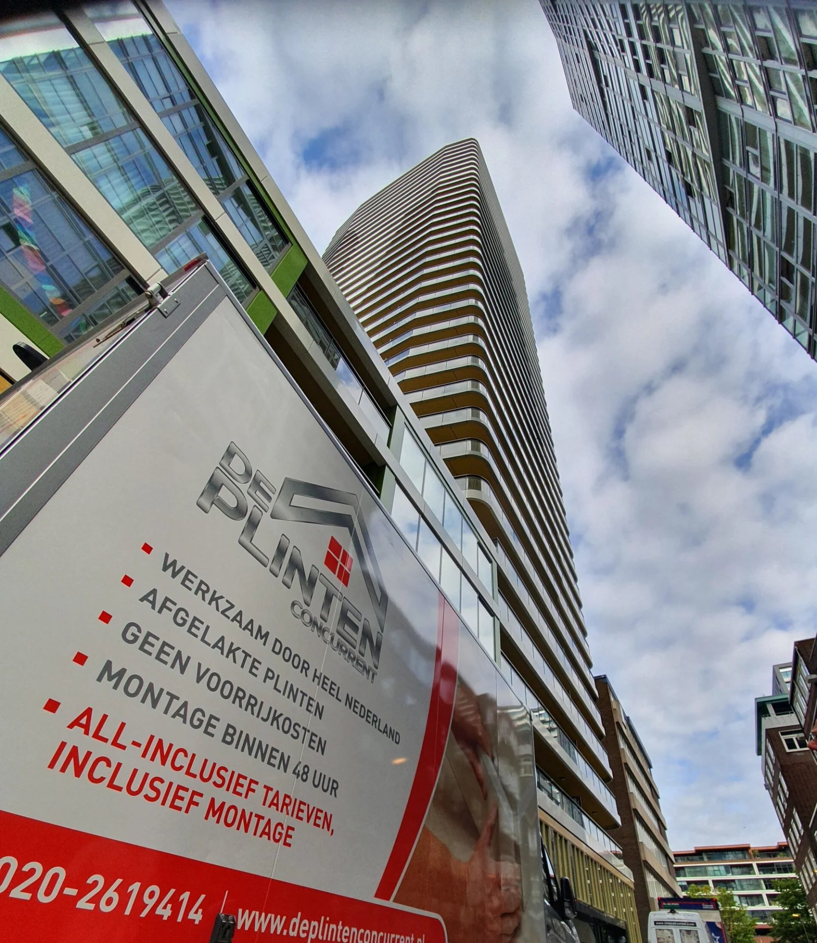 De Plinten Concurrent bedrijfsbus - klaar om je te helpen