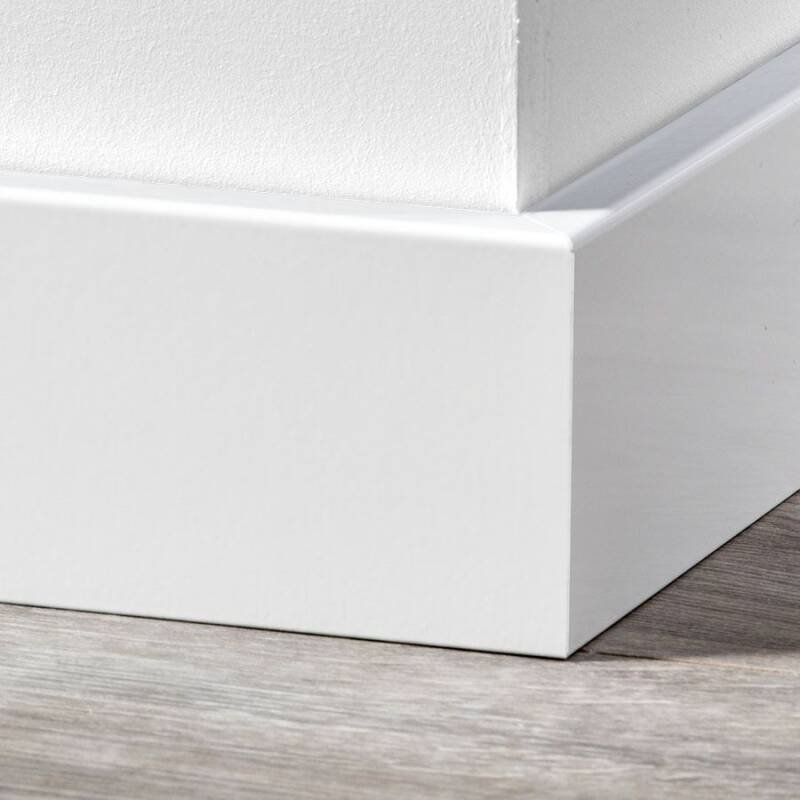 Renovatieplint voor plaatsing over een bestaande plint