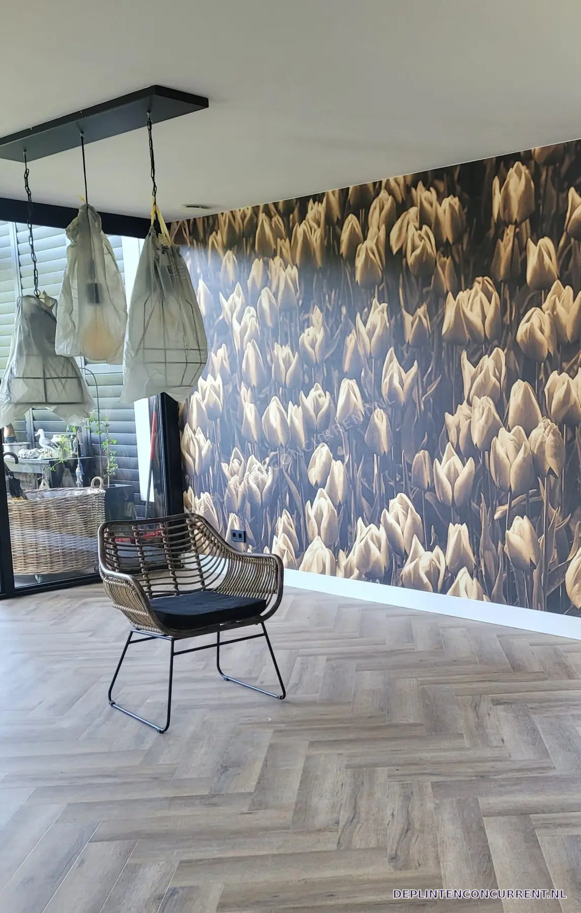 Voorbeeld van professioneel gemonteerde plinten door De Plintenconcurrent